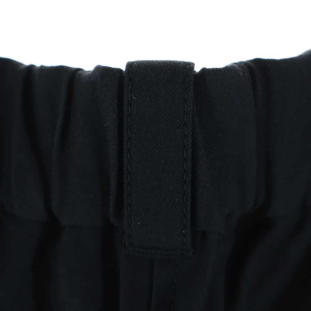KENZO(ケンゾー) Pants ロゴ刺繍 キャロットパンツ ブラック FA62PA0275AI
