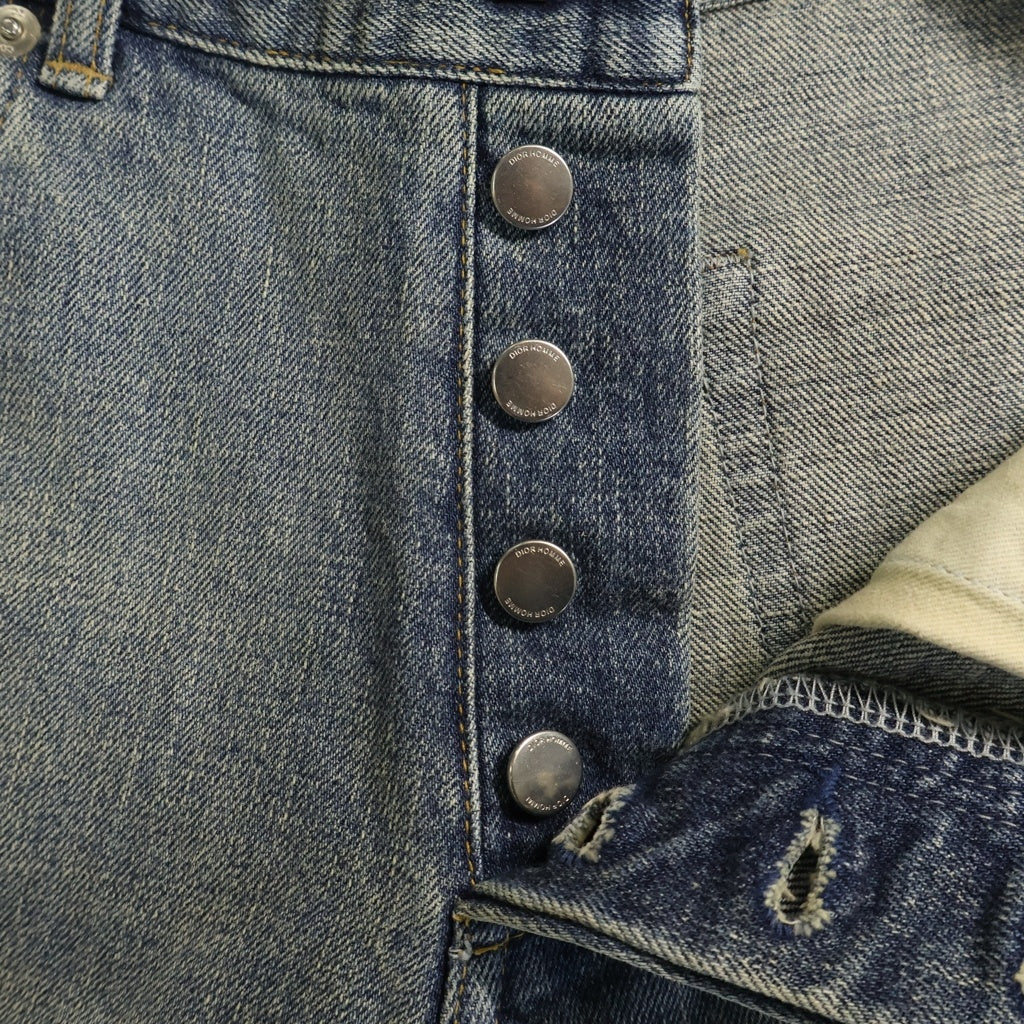 Dior HOMME(ディオールオム) Denim Pants ダメージ加工 デニムパンツ インディゴ 963DS28TY950