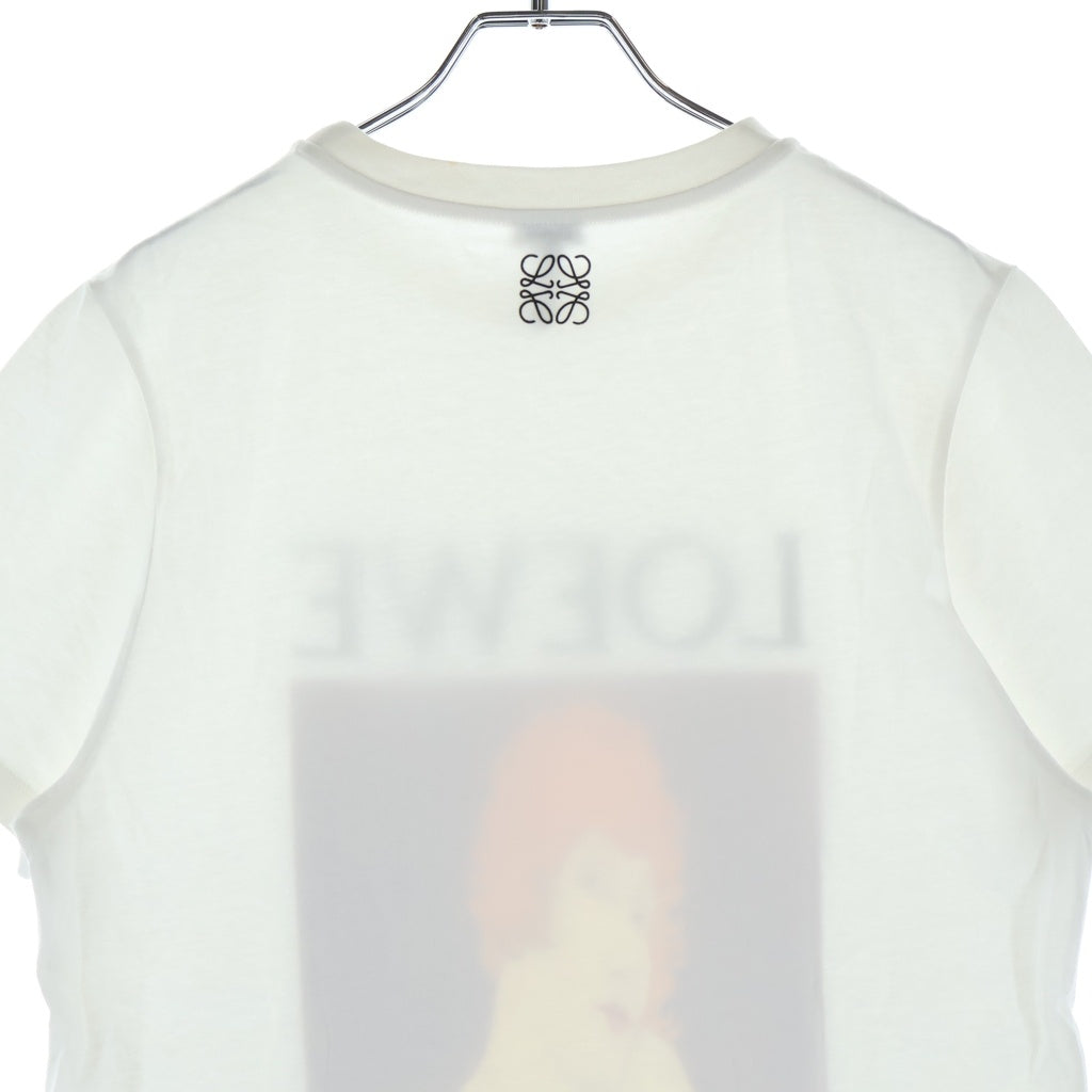 LOEWE(ロエベ) Portrait T-Shirt アナグラム 半袖Tシャツ ホワイト S6199722CR