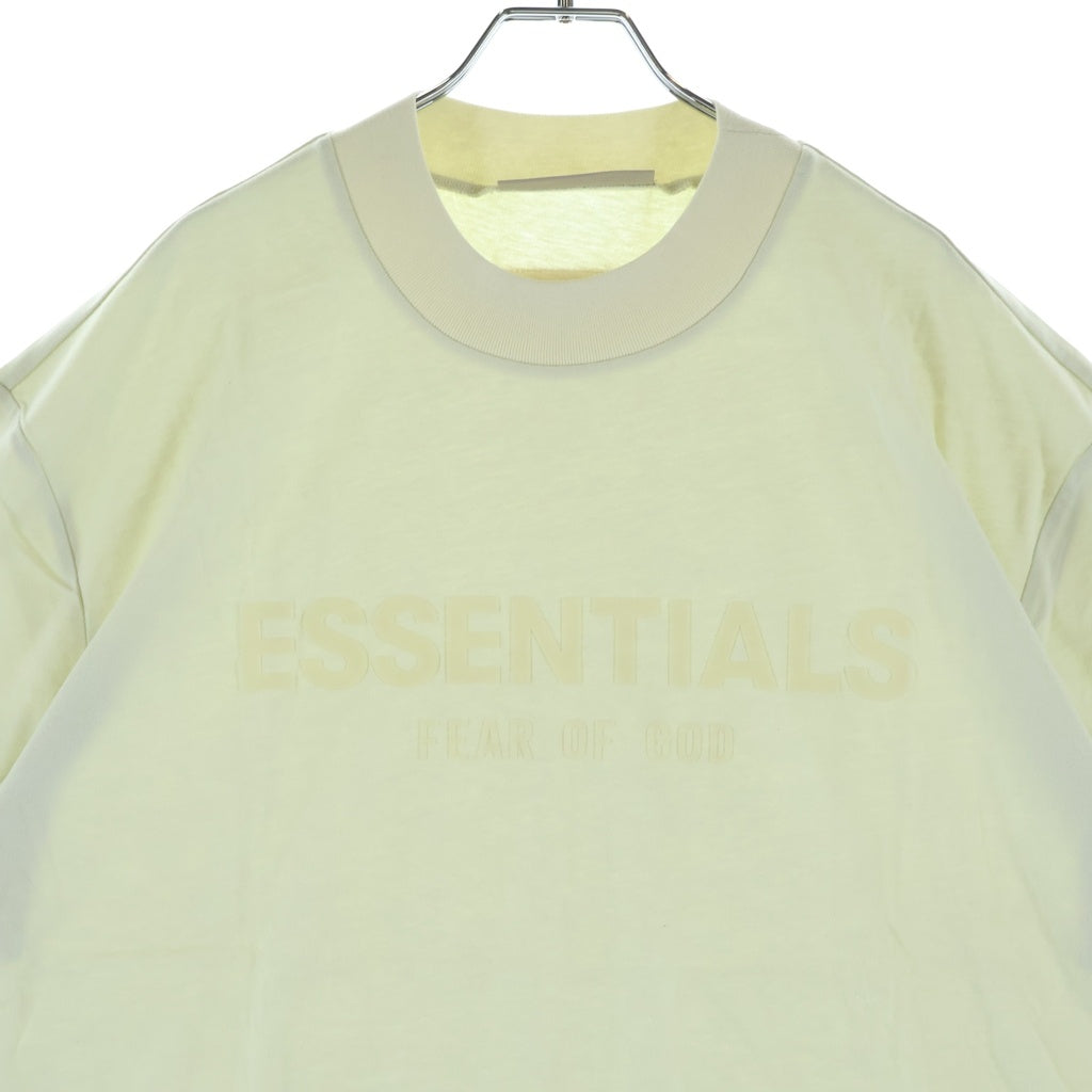 FEAR OF GOD ESSENTIALS(フィアオブゴッド エッセンシャルズ) S/S T-SHIRT ラバーロゴ 半袖Tシャツ アイボリー