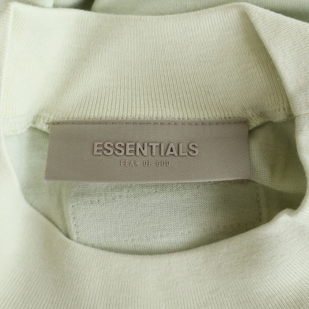 FEAR OF GOD ESSENTIALS(フィアオブゴッド エッセンシャルズ) S/S T-SHIRT ラバーロゴ 半袖Tシャツ アイボリー