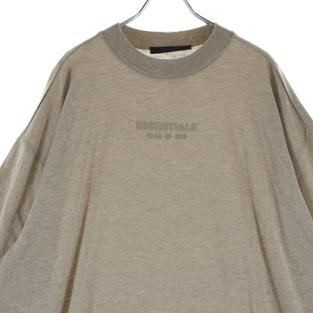 FEAR OF GOD ESSENTIALS(フィアオブゴッド エッセンシャルズ) DRESS ラバーロゴ 半袖Tシャツ ロングドレス レディース