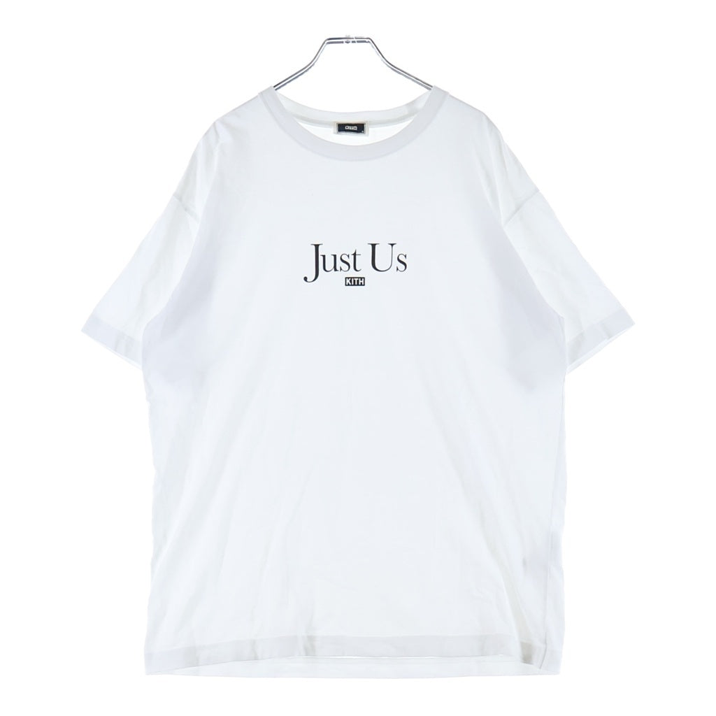 KITH(キス) JUST US ISO 半袖Tシャツ Tシャツ カットソー クルーネック ホワイト