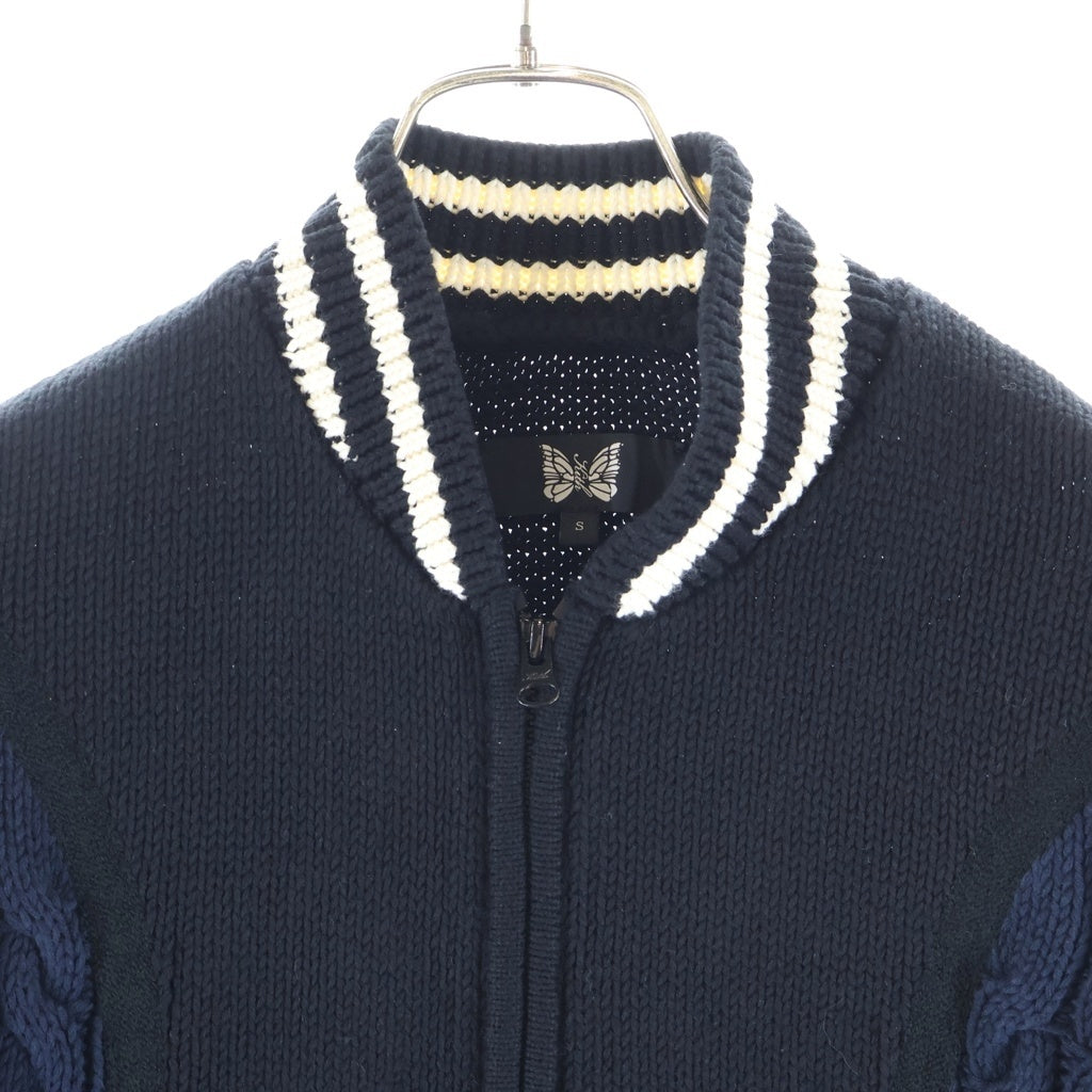 KITH(キス) ×NEEDLES WYONA FULL ZIP SWEATER ワイオナ フルジップ セーター ジャケット マルチカラー