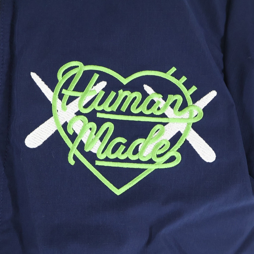 HUMAN MADE(ヒューマンメイド) 23AW x KAWS Made Down Jacket Kids ×カウズ メイド ダウンジャケット キッズ ブルー XX26JK005