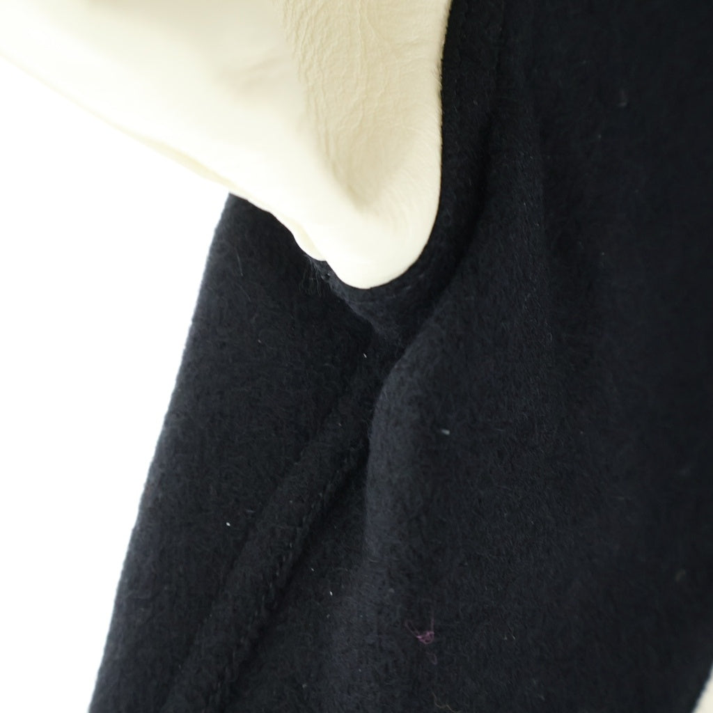 HUMAN MADE(ヒューマンメイド) 23AW ×KAWS VARSITY JACKET KIDS ×カウズ バーシティジャケット スタジャン ブラック XX26JK007