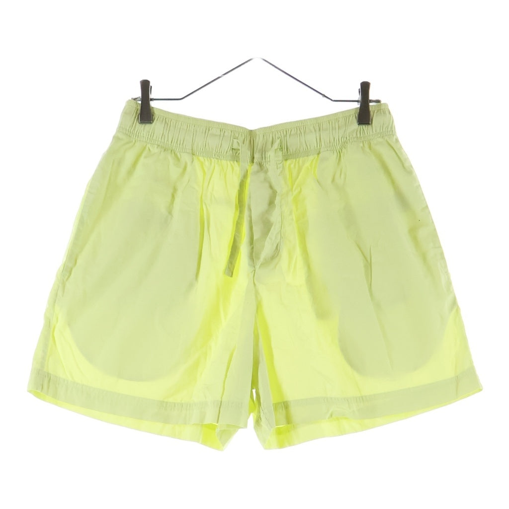 STUSSY(ステューシー) ×Tekla POPLIN PYJAMA SHORTS ×テクラ ポプリン パジャマ ハーフパンツ ショーツ イエロー