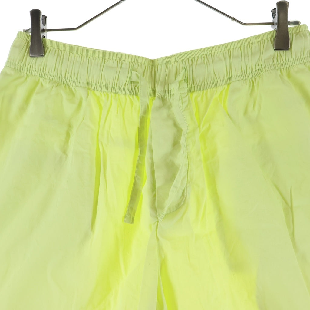 STUSSY(ステューシー) ×Tekla POPLIN PYJAMA SHORTS ×テクラ ポプリン パジャマ ハーフパンツ ショーツ イエロー