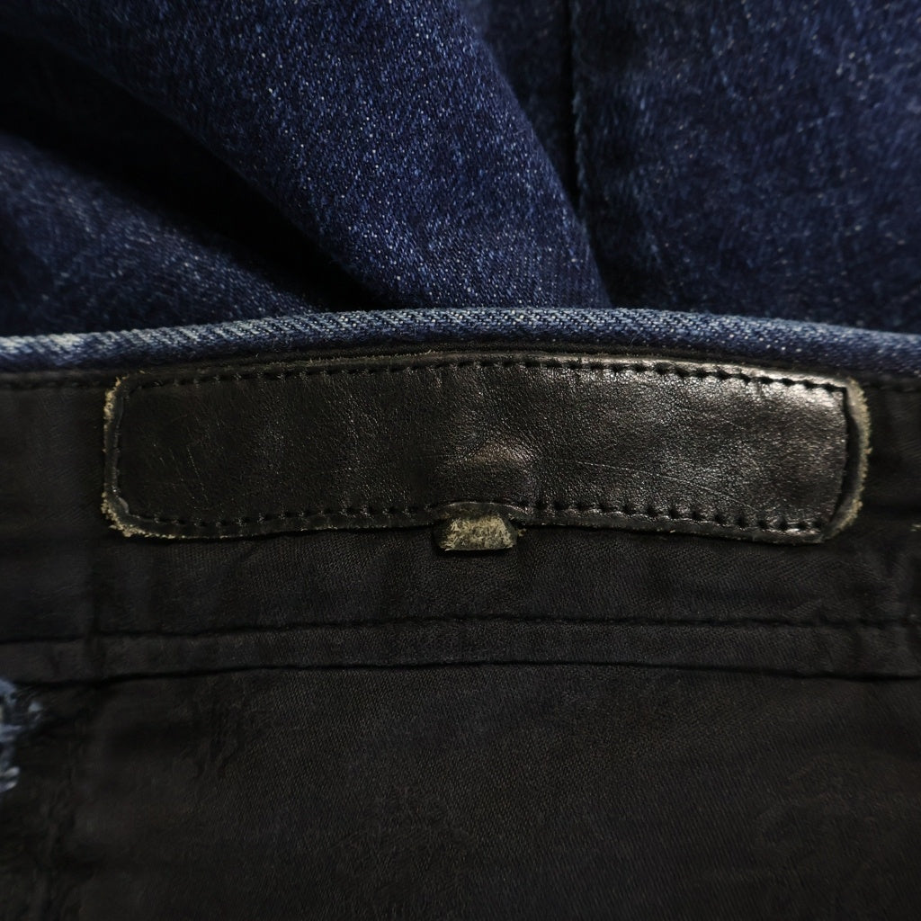 CHROME HEARTS(クロムハーツ) 5PKT DENIM PANTS クロスボール ボタンフライ デニムパンツ インディゴ