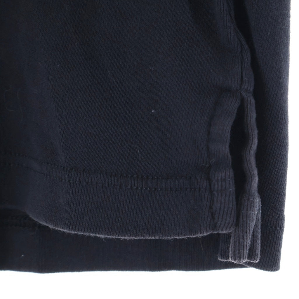CHROME HEARTS(クロムハーツ) POLO SHIRT クロスボールボタン 半袖ポロシャツ ブラック レディース