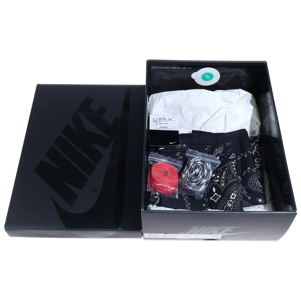 NIKE(ナイキ) ×TRAVIS SCOTT AIR JORDAN 1 LOW OG SP BLACK PHANTOM エアジョーダン1 ブラックファントム ローカットスニーカー ブラック US9.5/27.5cm DM7866-001