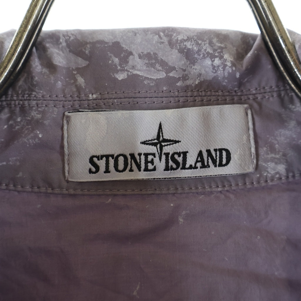 STONE ISLAND(ストーンアイランド) PIGMENT ON TELA PARACADUTE ピグメント オン テラ パラカデュート パープル K1S151100013S0143