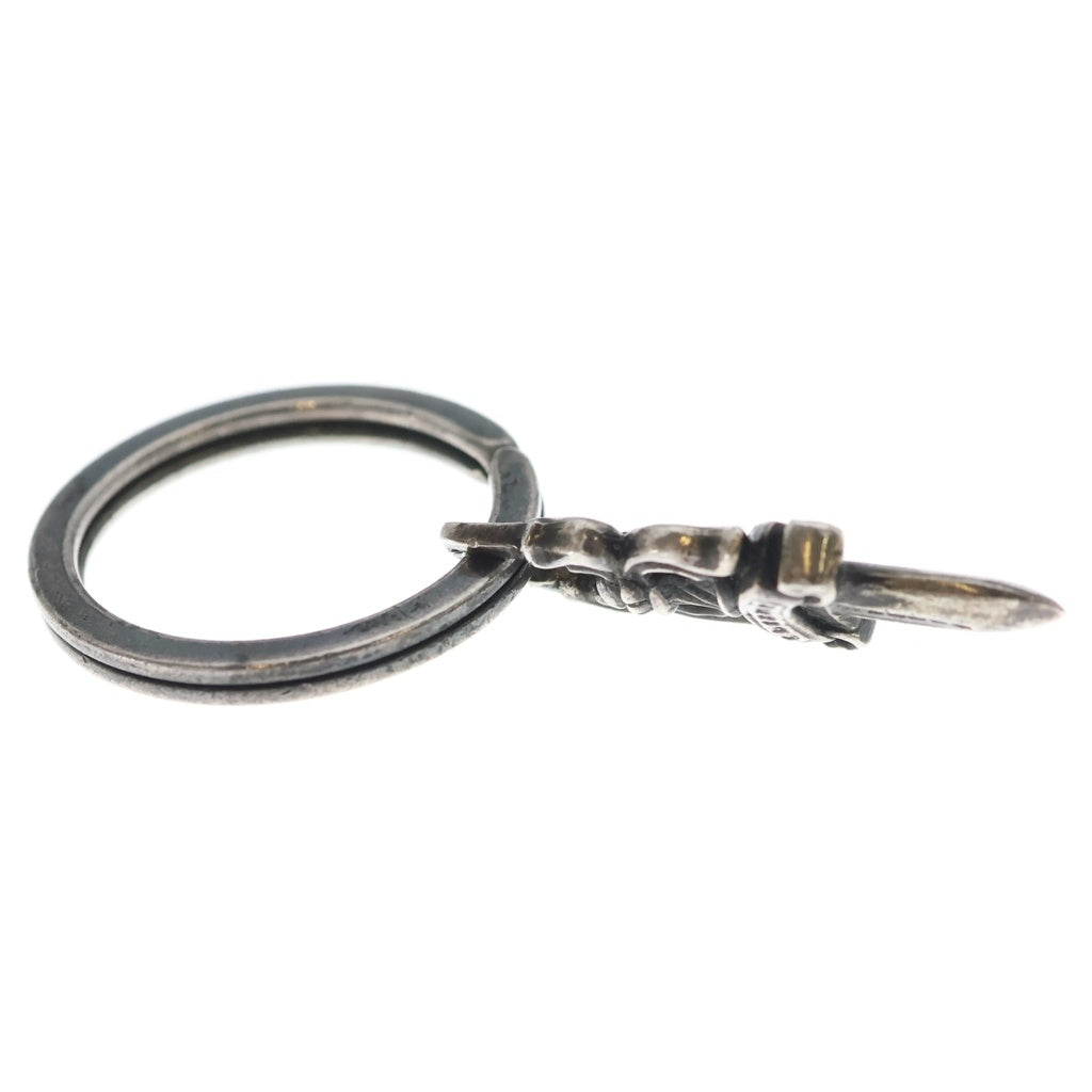 CHROME HEARTS(クロムハーツ) RNG&No5 DGGR #5ダガー キーリング シルバー