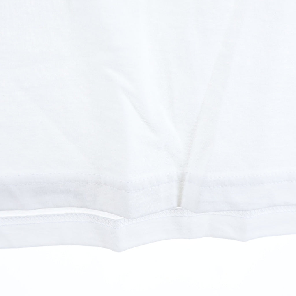 CHROME HEARTS(クロムハーツ) BACK ARCH LOGO SCROLL LABEL USA PRINT TEE バックアーチロゴ スクロールラベル プリント 半袖Tシャツ カットソー ホワイト