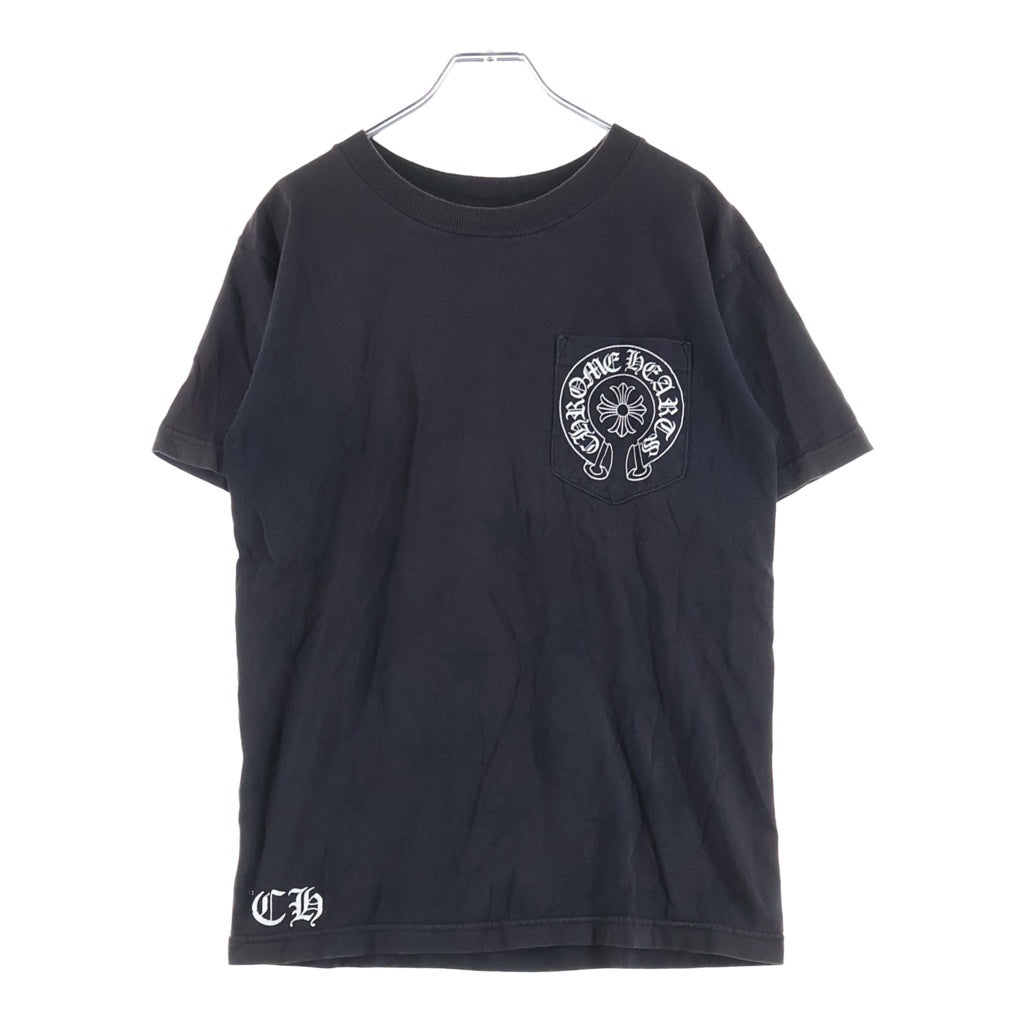 CHROME HEARTS(クロムハーツ) OLD CH T-SHIRT STAR オールド スター ホースシュープリント 半袖Tシャツ ブラック