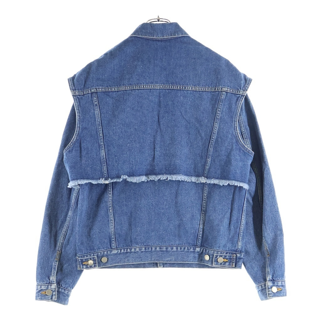 JOHN LAWRENCE SULLIVAN(ジョンローレンスサリバン) Denim Jacket 再構築 レイヤードデニムジャケット インディゴ 1A014-0318-42