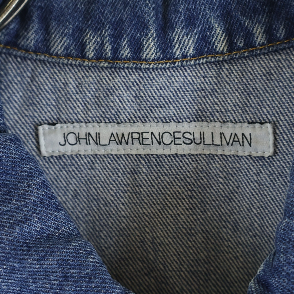 JOHN LAWRENCE SULLIVAN(ジョンローレンスサリバン) Denim Jacket 再構築 レイヤードデニムジャケット インディゴ 1A014-0318-42