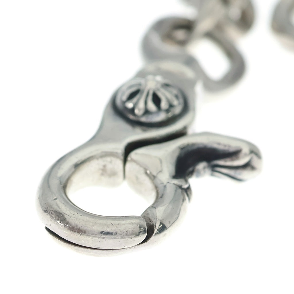 CHROME HEARTS(クロムハーツ) CLASSIC SHORT-T/ 2クリップショートクラシック ウォレットチェーン シルバー BCA068