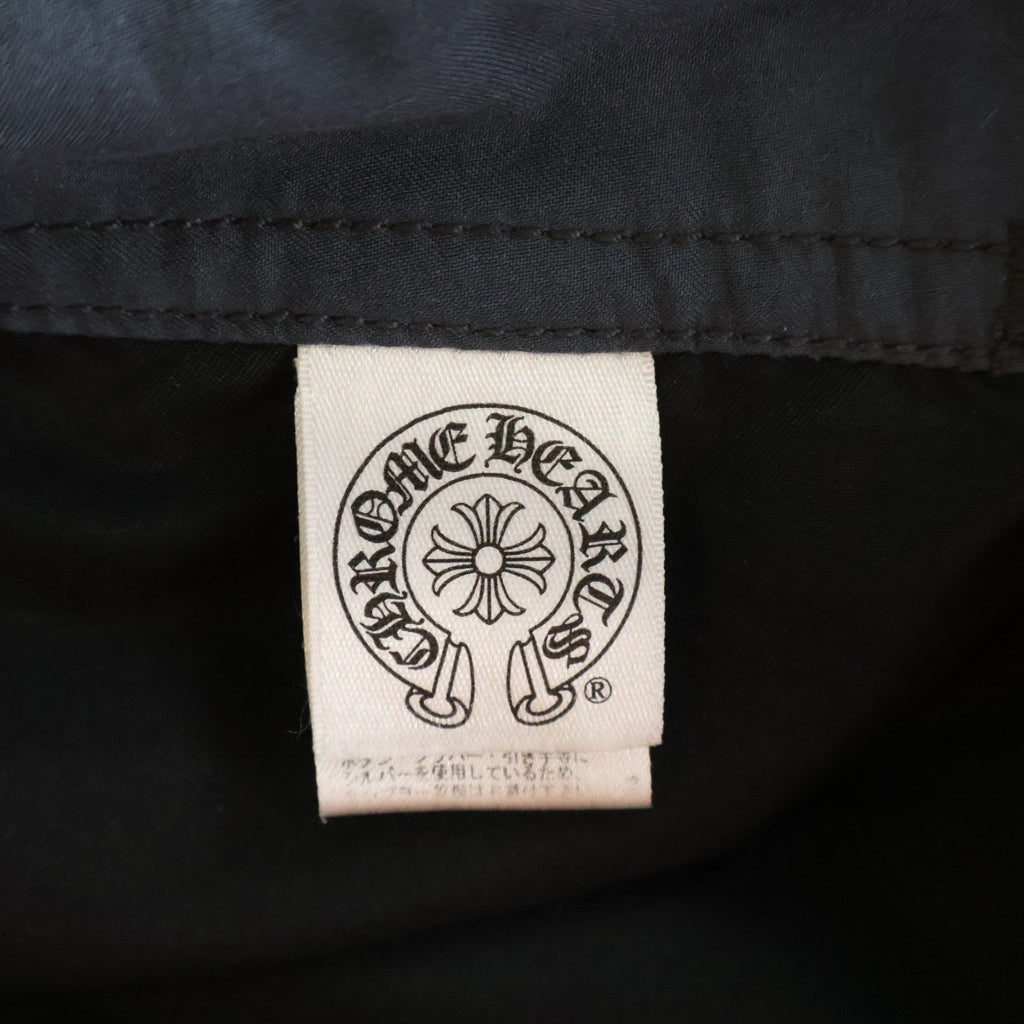 CHROME HEARTS(クロムハーツ) CH CRS SWIM PANTS CHプラス クロスパッチ スター柄 スイムショートパンツ ブラック