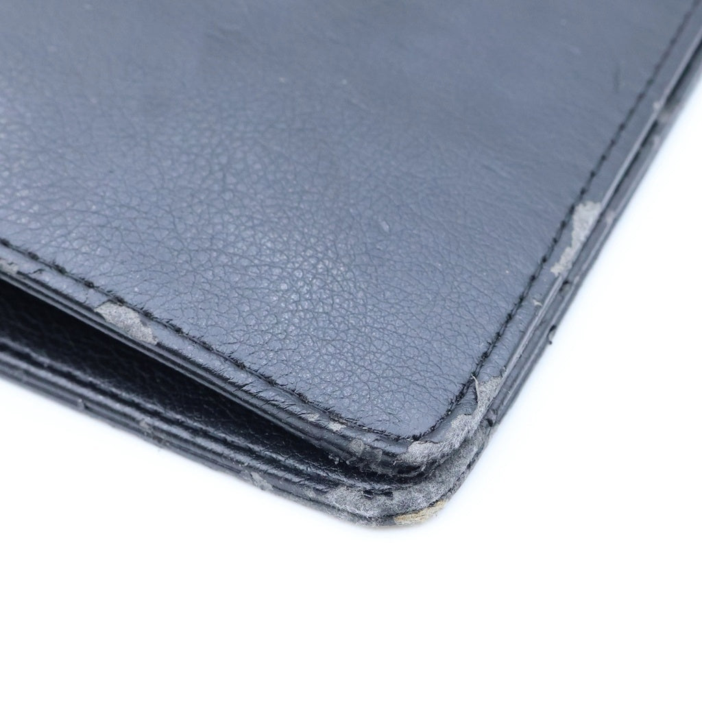 CHROME HEARTS(クロムハーツ) CH BINDER ホースシュー レザー バインダー ブラック