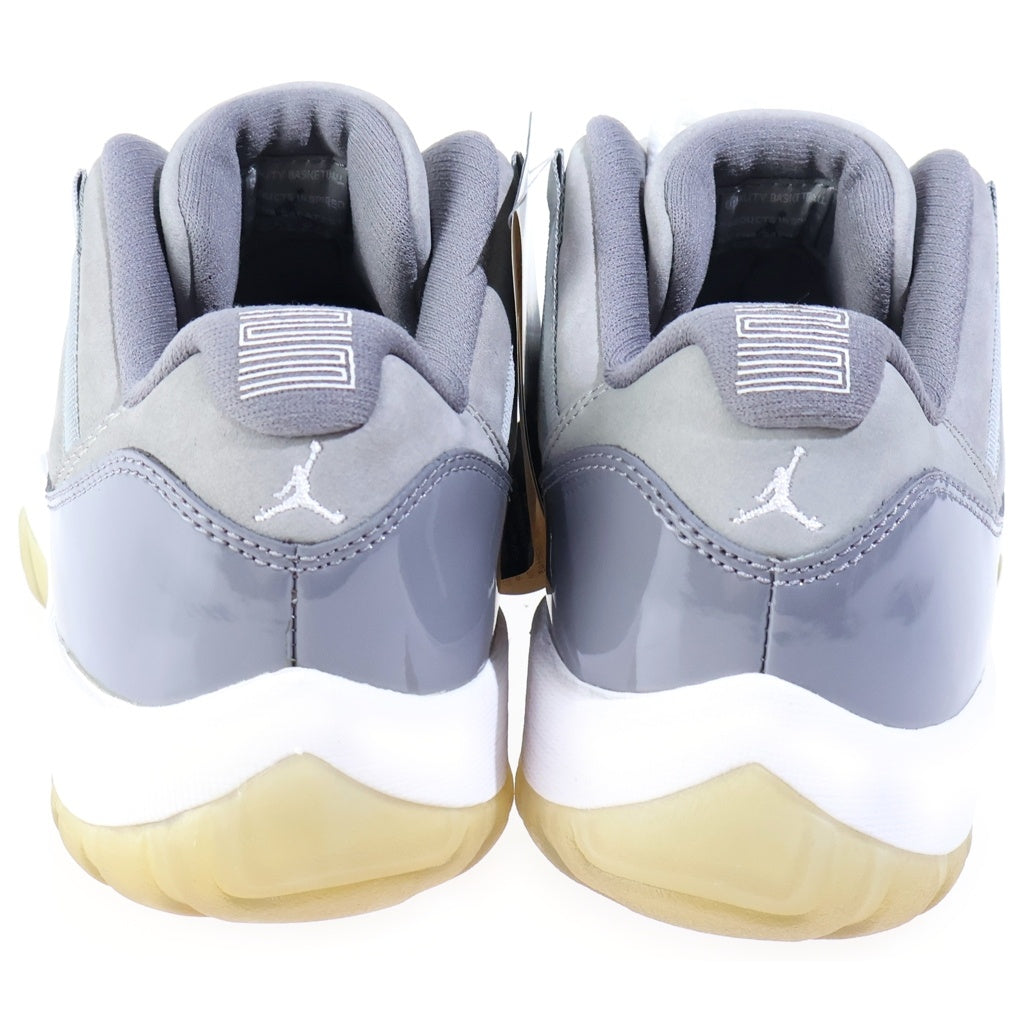 NIKE(ナイキ) AIR JORDAN 11 Low エアジョーダン11 ローカットスニーカー グレー US9/27.0cm 528895-003
