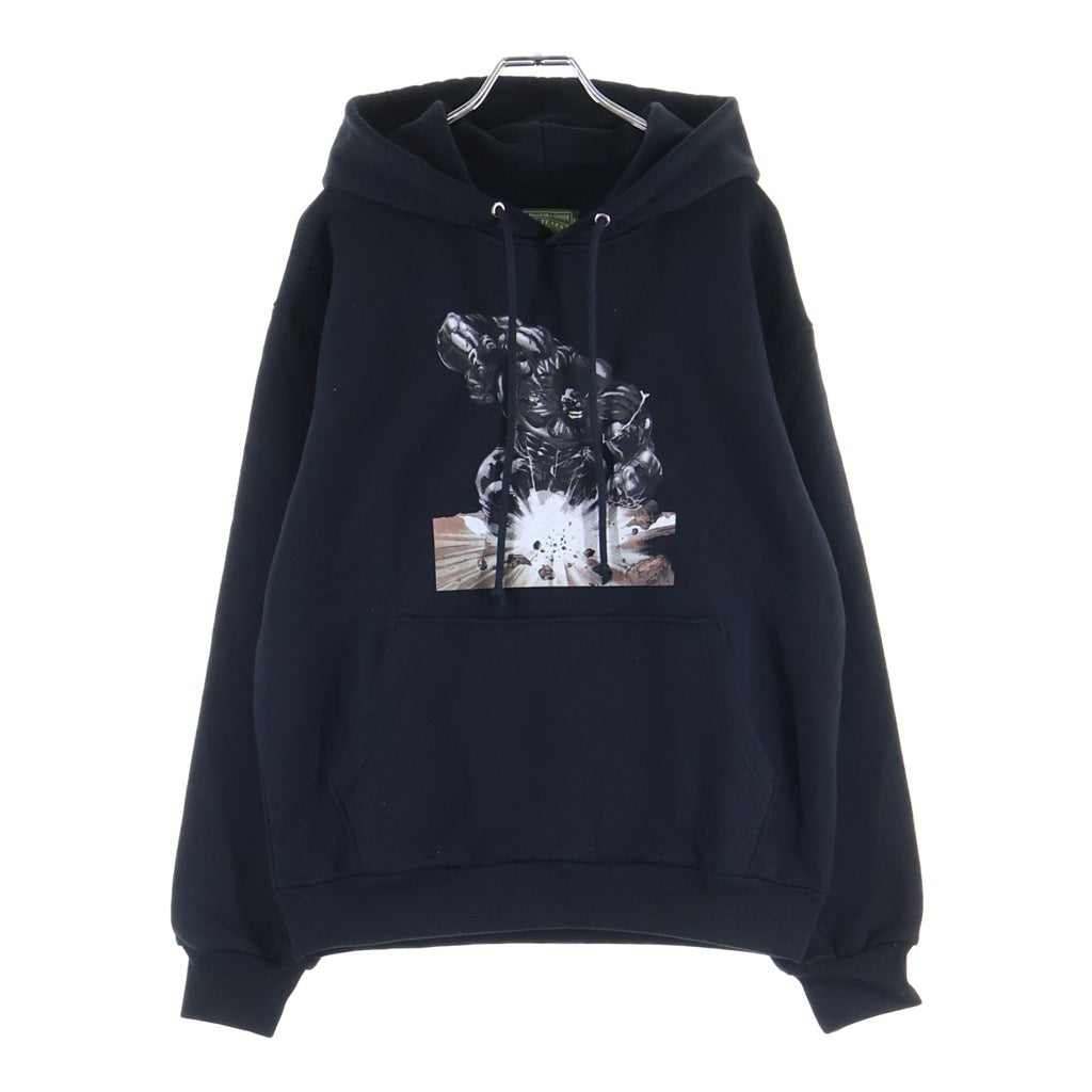 DENIM TEARS(デニムティアーズ) ×Arthur Jafa LeRage Hoodie アーサー ジャファ ル レイジ プルオーバースウェットパーカー フーディー ブラック