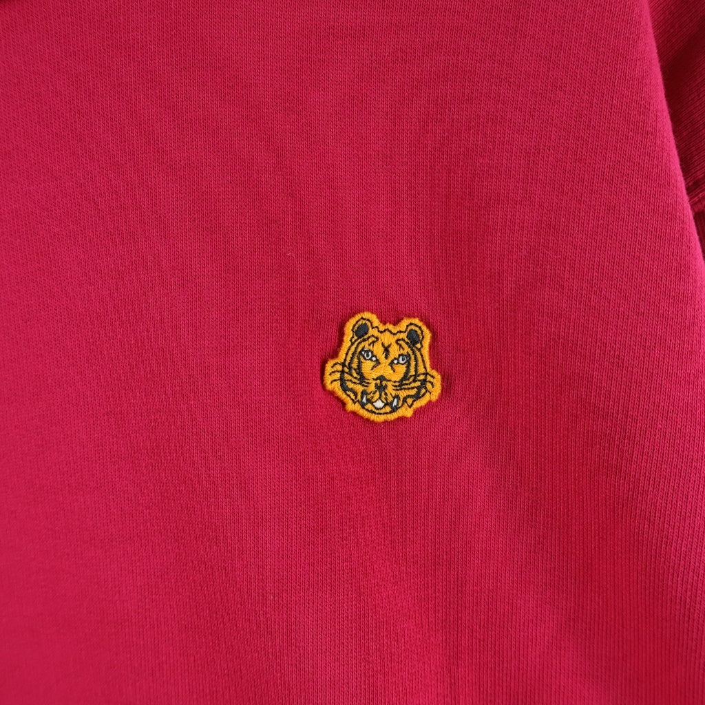 KENZO(ケンゾー) Sweatshirt ロゴ刺繍 クルーネックスウェットトレーナー ピンク FB52SW8204ML