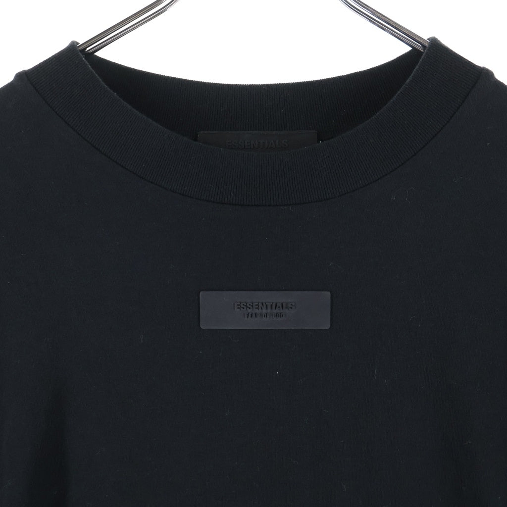 FEAR OF GOD ESSENTIALS(フィアオブゴッド エッセンシャルズ) S/S T-SHIRT ラバーロゴ 半袖Tシャツ ブラック