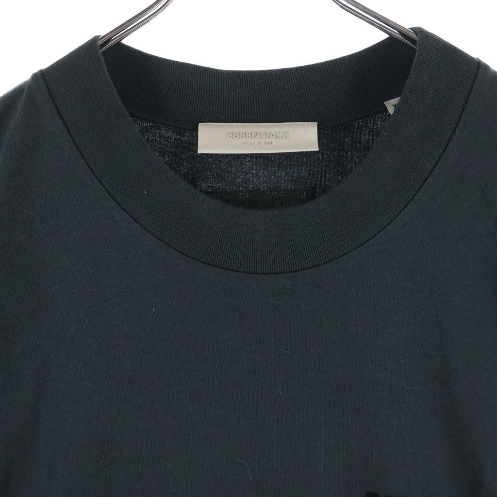 FEAR OF GOD ESSENTIALS(フィアオブゴッド エッセンシャルズ) S/S T-SHIRT フェルトロゴ 半袖Tシャツ ブラック