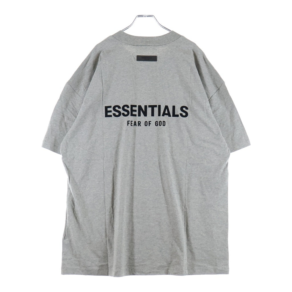 FEAR OF GOD ESSENTIALS(フィアオブゴッド エッセンシャルズ) S/S T-SHIRT フェルトロゴ 半袖Tシャツ グレー