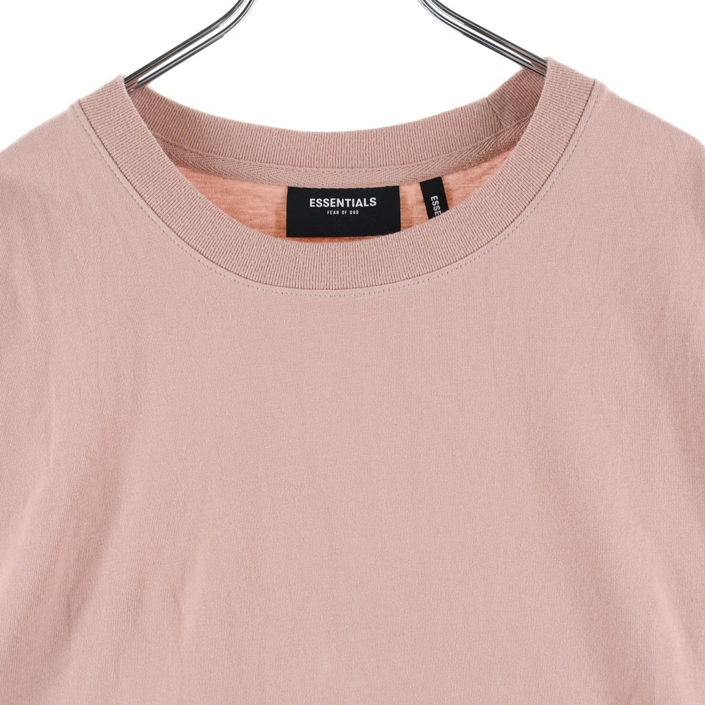 FEAR OF GOD ESSENTIALS(フィアオブゴッド エッセンシャルズ) S/S T-SHIRT ロゴプリント 半袖Tシャツ ピンク