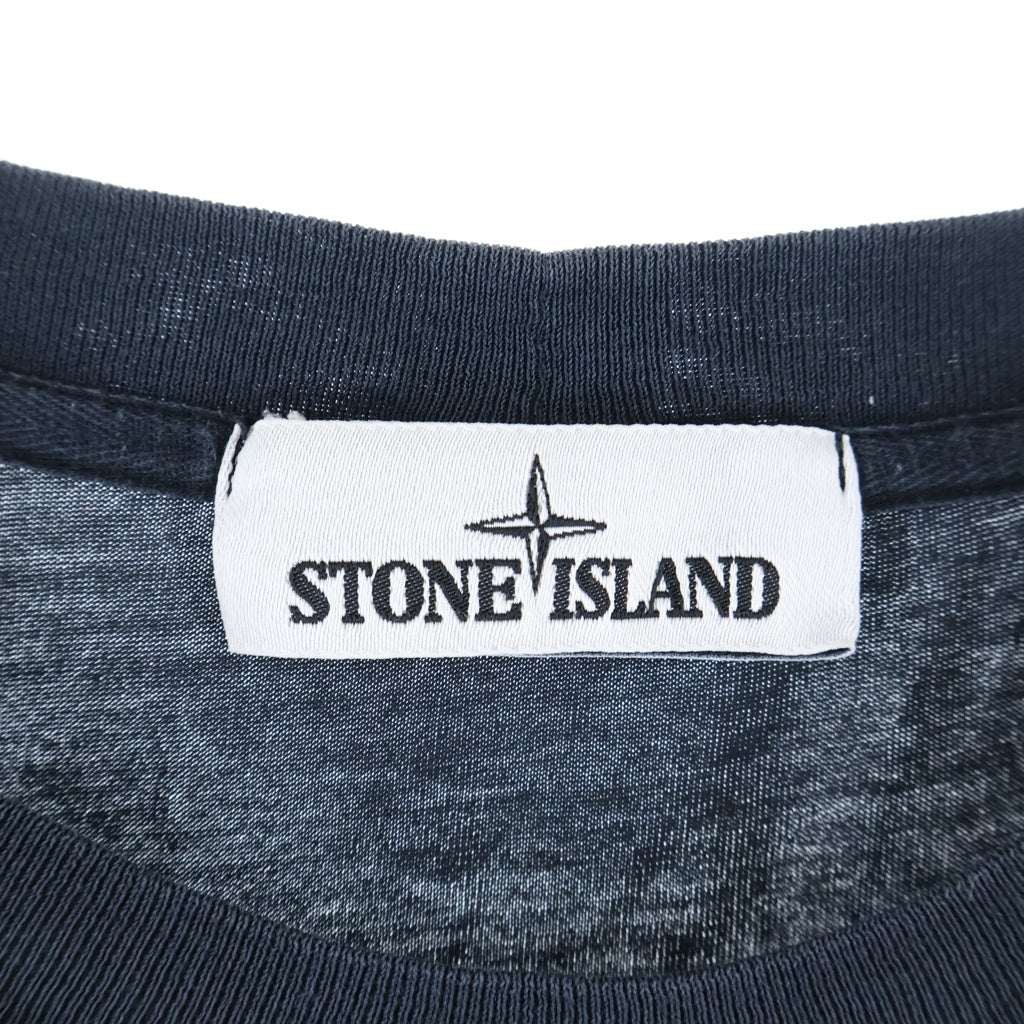 STONE ISLAND(ストーンアイランド) T-Shirt ロゴワッペン 半袖Tシャツ ブラック 741524113