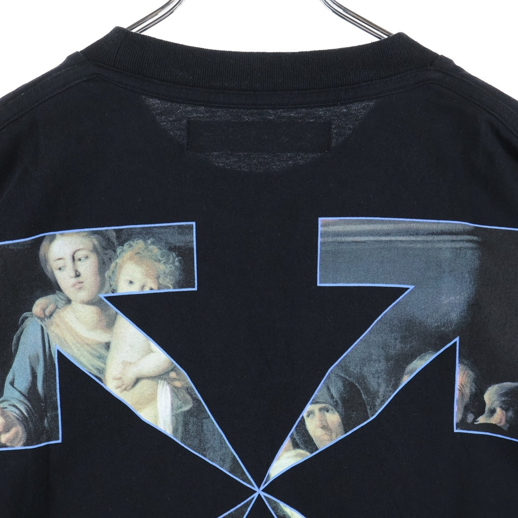 OFF-WHITE(オフホワイト) 20AW Caravaggio T-Shirt 半袖Tシャツ ブラック OMAA038E20JER005