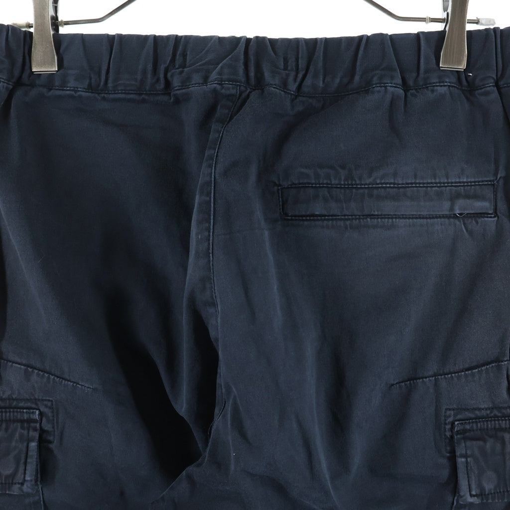 STONE ISLAND(ストーンアイランド) TYPE RE-T Cargo Pants ロゴワッペン カーゴパンツ ブラック 671530804