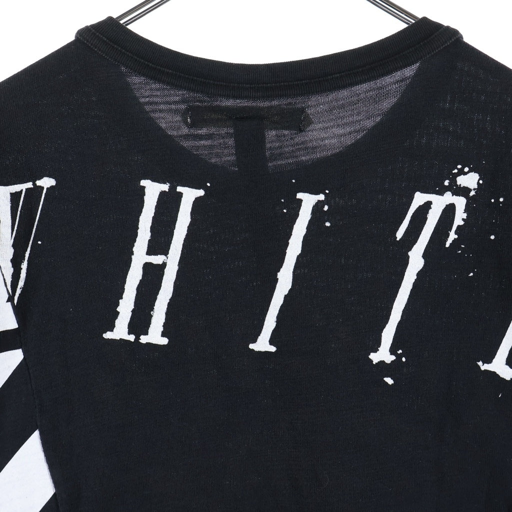 OFF-WHITE(オフホワイト) 16SS T-Shirt ロゴプリント 半袖Tシャツ ブラック