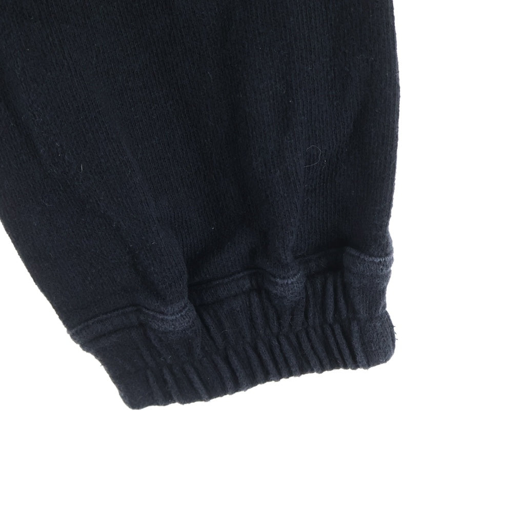 Rick Owens(リックオウエンス) 24AW ×MONCLER JOGGERS ロゴワッペン スウェットパンツ ブラック J209N8H00001