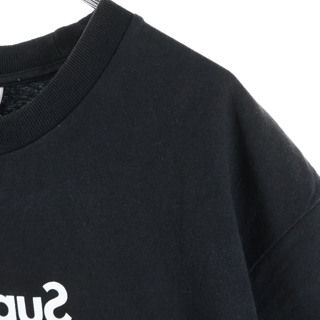 SUPREME(シュプリーム) 18AW COMME des GARCONS SHIRT Split Box Logo Tee コムデギャルソン スプリットボックスロゴ 半袖Tシャツ ブラック