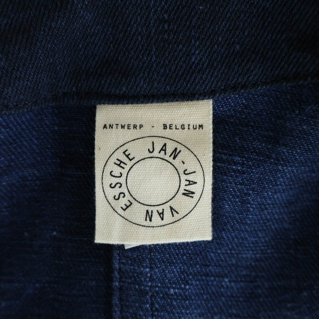 NO BRAND(ノーブランド) SUMI DENIM AIZOME OVERDYED Perfecto-Style Jacket スミデニム アイゾメ オーバーダイ パーフェクトスタイルジャケット ブルー