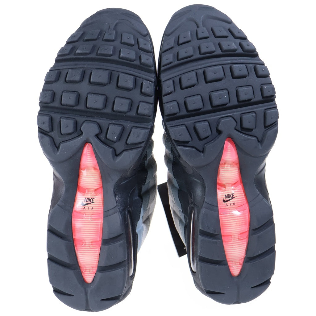 NIKE(ナイキ) Air Max 95 エアマックス95 ローカットスニーカー レッド/グレー US10/28.0cm 609048-106