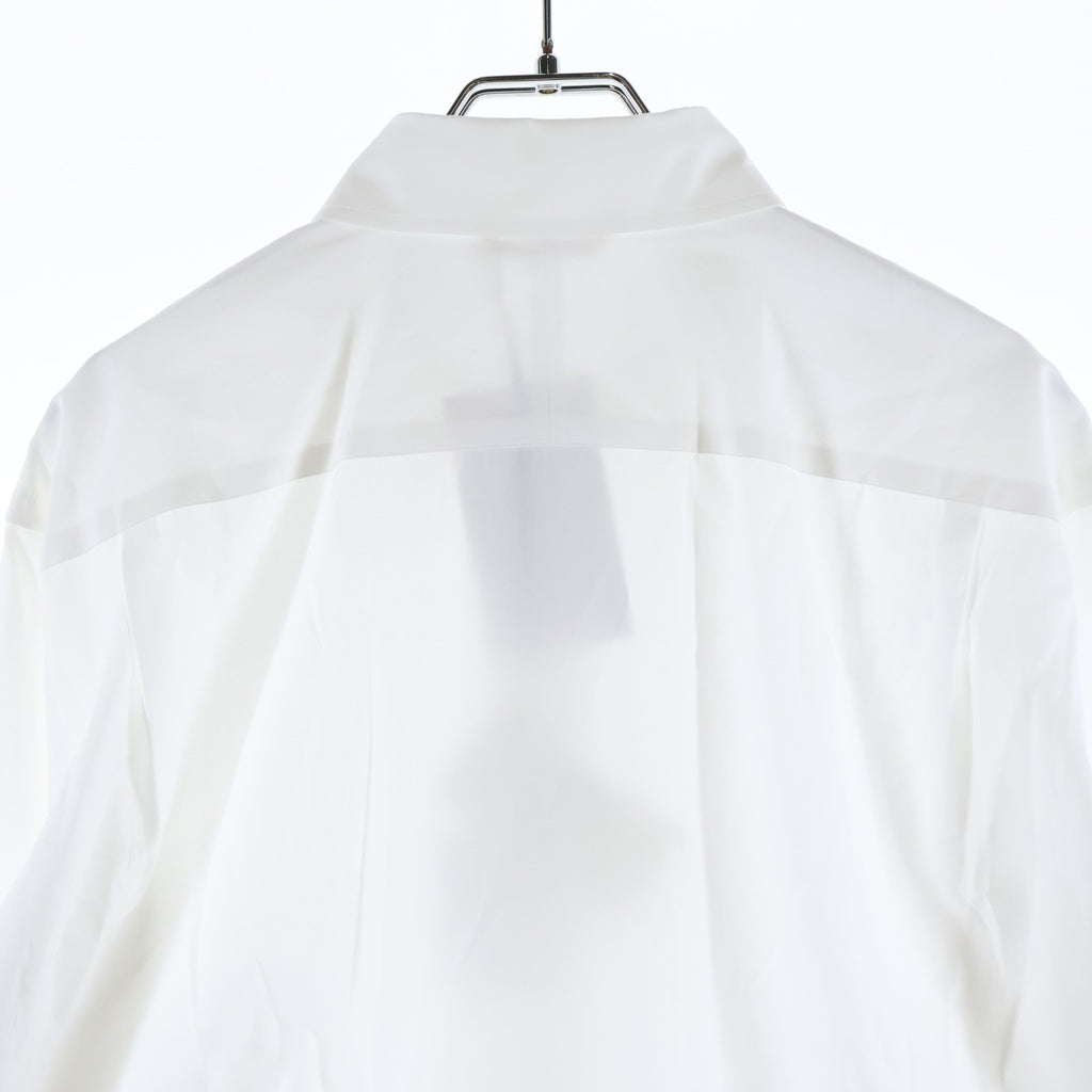 AURALEE(オーラリー) WASHED FINX TWILL SHIRT ウォッシュド フィンクス ツイル シャツ ホワイト A25SS01TN