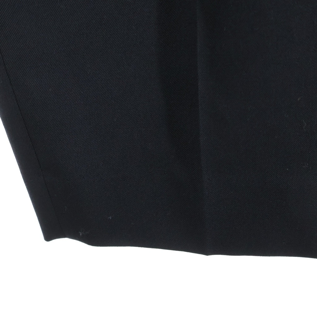 Stein(シュタイン) WIDE TAPERED TROUSERS ウールギャバジン ワイドトラウザーズ パンツ ブラック ST278-1
