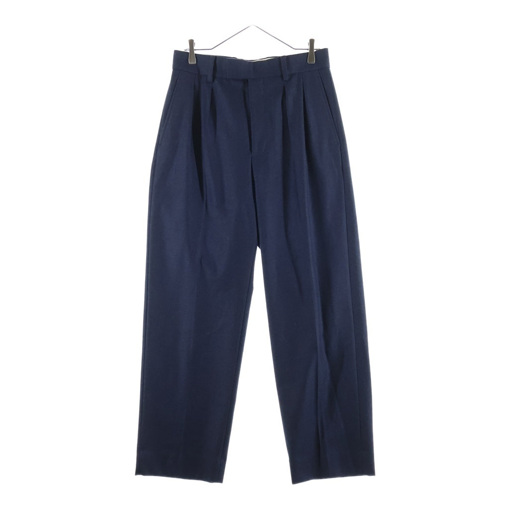 A.PRESSE(アプレッセ) 23AW WIDE TAPERED TROUSERS ワイドテーパードトラウザーズ パンツ グレー 23AAP-04-06M