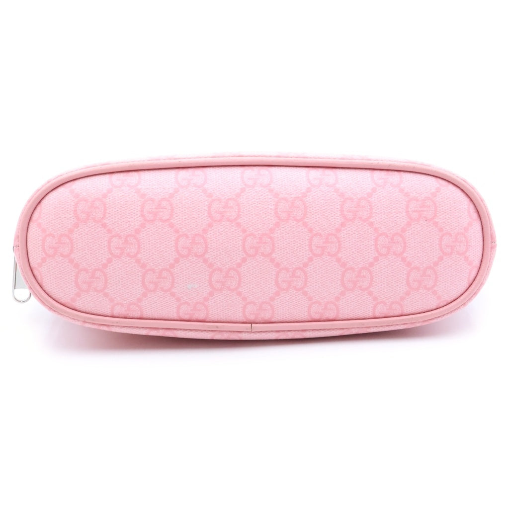 GUCCI(グッチ) Ophidia Pouch オフィディア GGスプリーム レザーポーチ 小物入れ ピンク 625551 レディース