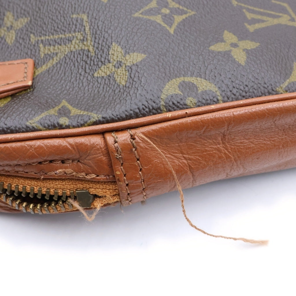 LOUIS VUITTON(ルイヴィトン) サックスポ 旧型 モノグラムショルダーバッグ ブラウン レディース