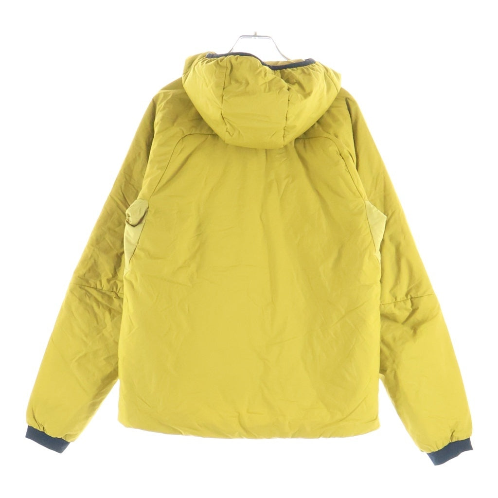 NO BRAND(ノーブランド) MOUNTAIN HARDWEAR マウンテンハードウェア コアステイシス ジップアップ フーデット ナイロン ジャケット イエロー 224 OM0680