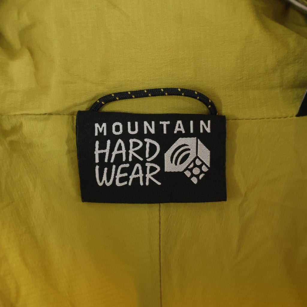 NO BRAND(ノーブランド) MOUNTAIN HARDWEAR マウンテンハードウェア コアステイシス ジップアップ フーデット ナイロン ジャケット イエロー 224 OM0680