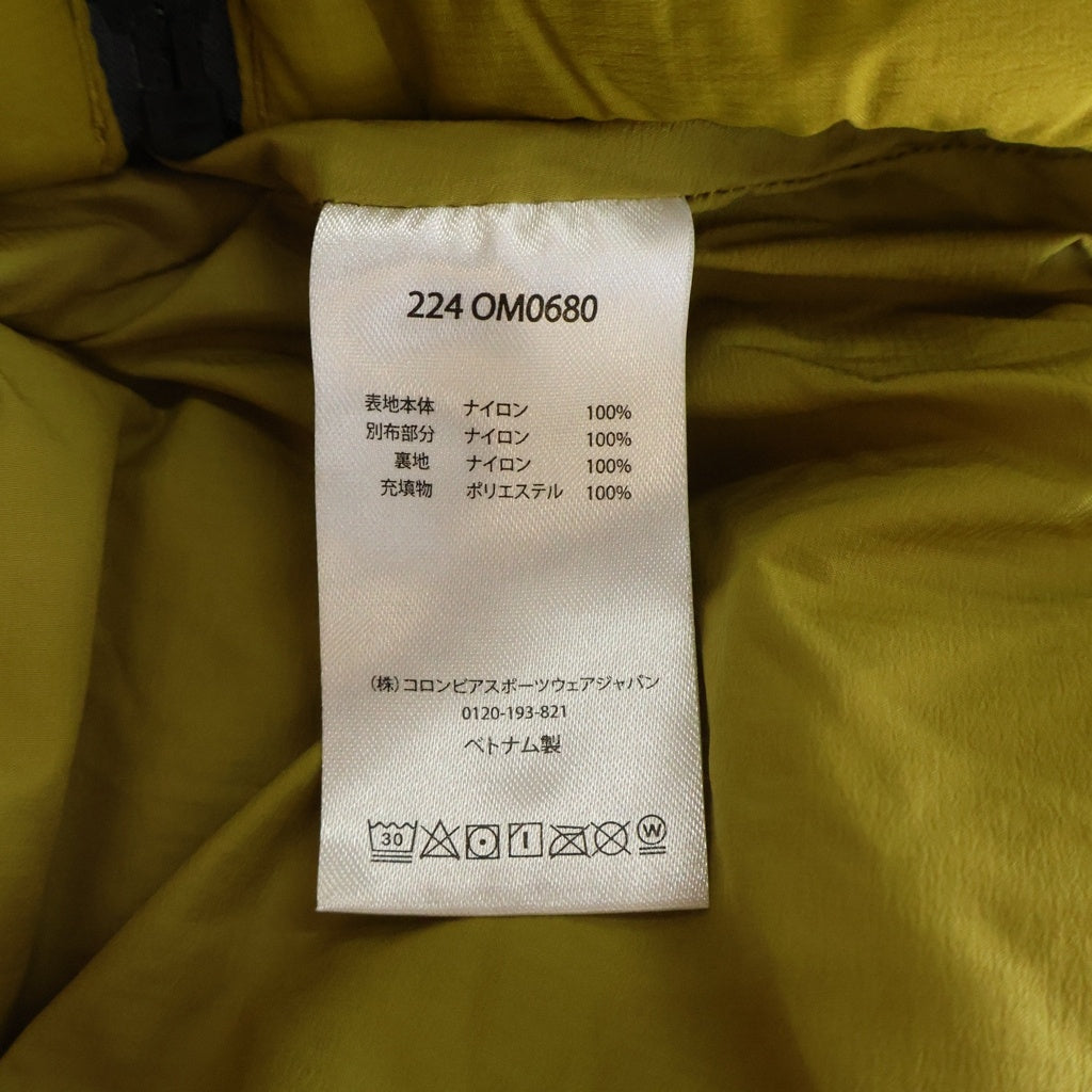 NO BRAND(ノーブランド) MOUNTAIN HARDWEAR マウンテンハードウェア コアステイシス ジップアップ フーデット ナイロン ジャケット イエロー 224 OM0680