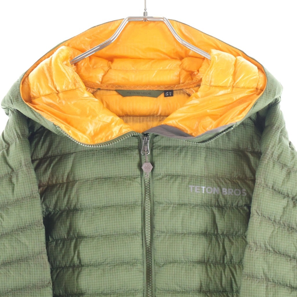 NO BRAND(ノーブランド) TETON BROS. HPPE OVER HOODY ティートンブロス ハイプ オーバー ジップアップ フーデット ナイロン ジャケット カーキ TB253-78M