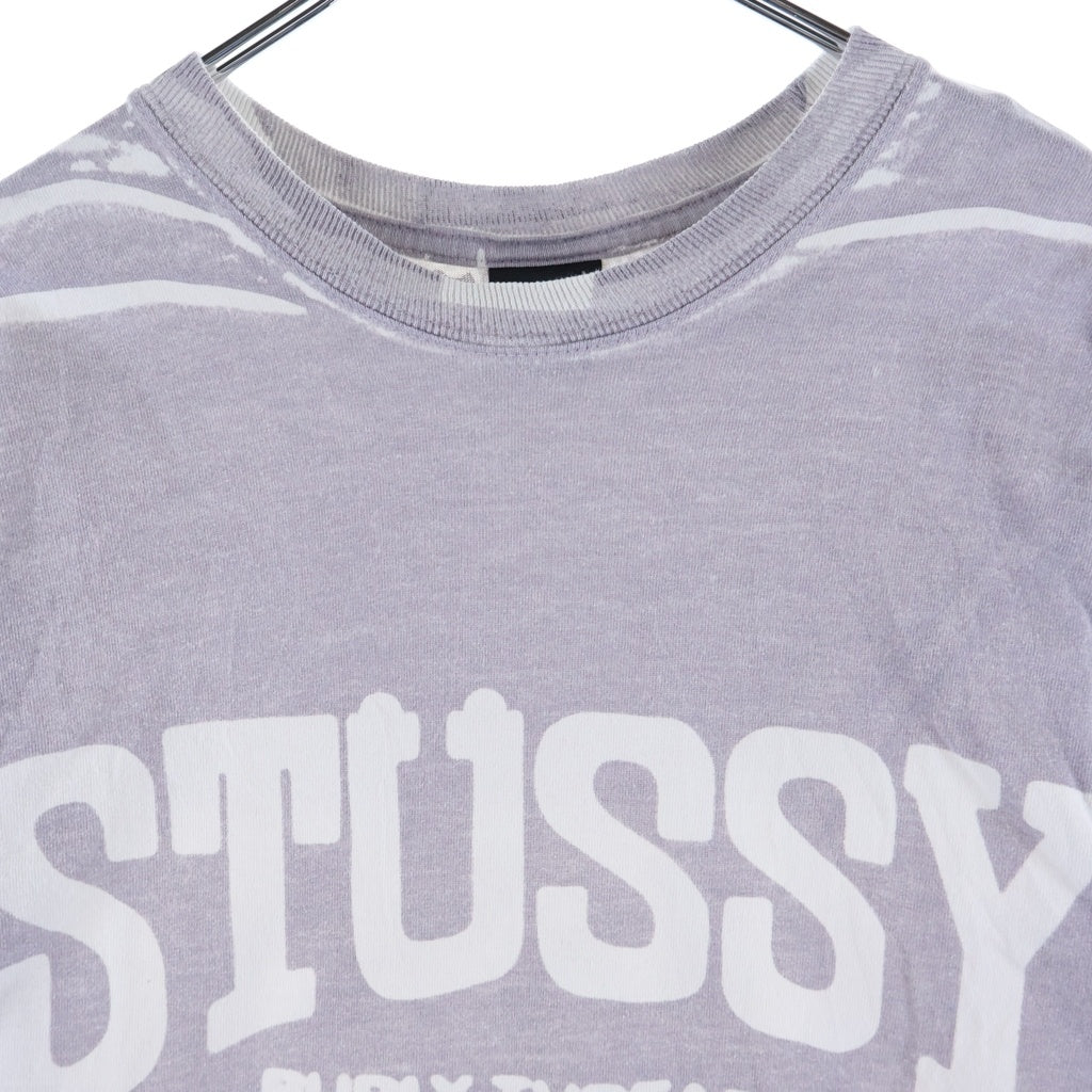 STUSSY(ステューシー) 26SS Burly Stone Washed Tee ウォッシュド加工 半袖Tシャツ グレー