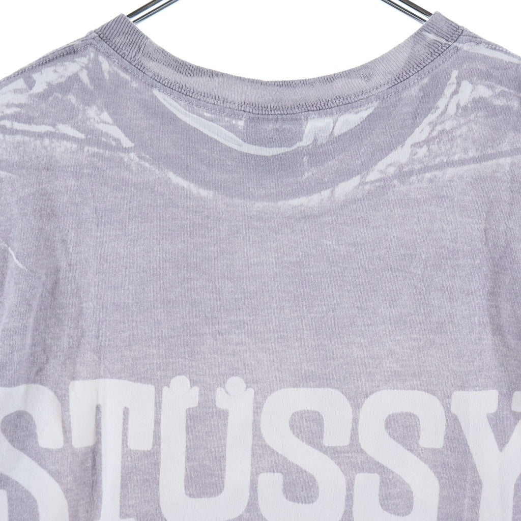 STUSSY(ステューシー) 26SS Burly Stone Washed Tee ウォッシュド加工 半袖Tシャツ グレー